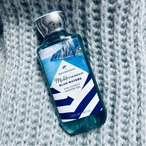 NWT mediterranean Blue Waters Bath and Body Works Shower Gel